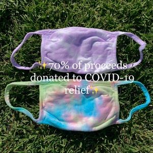 Custom Tie Dye Face Masks